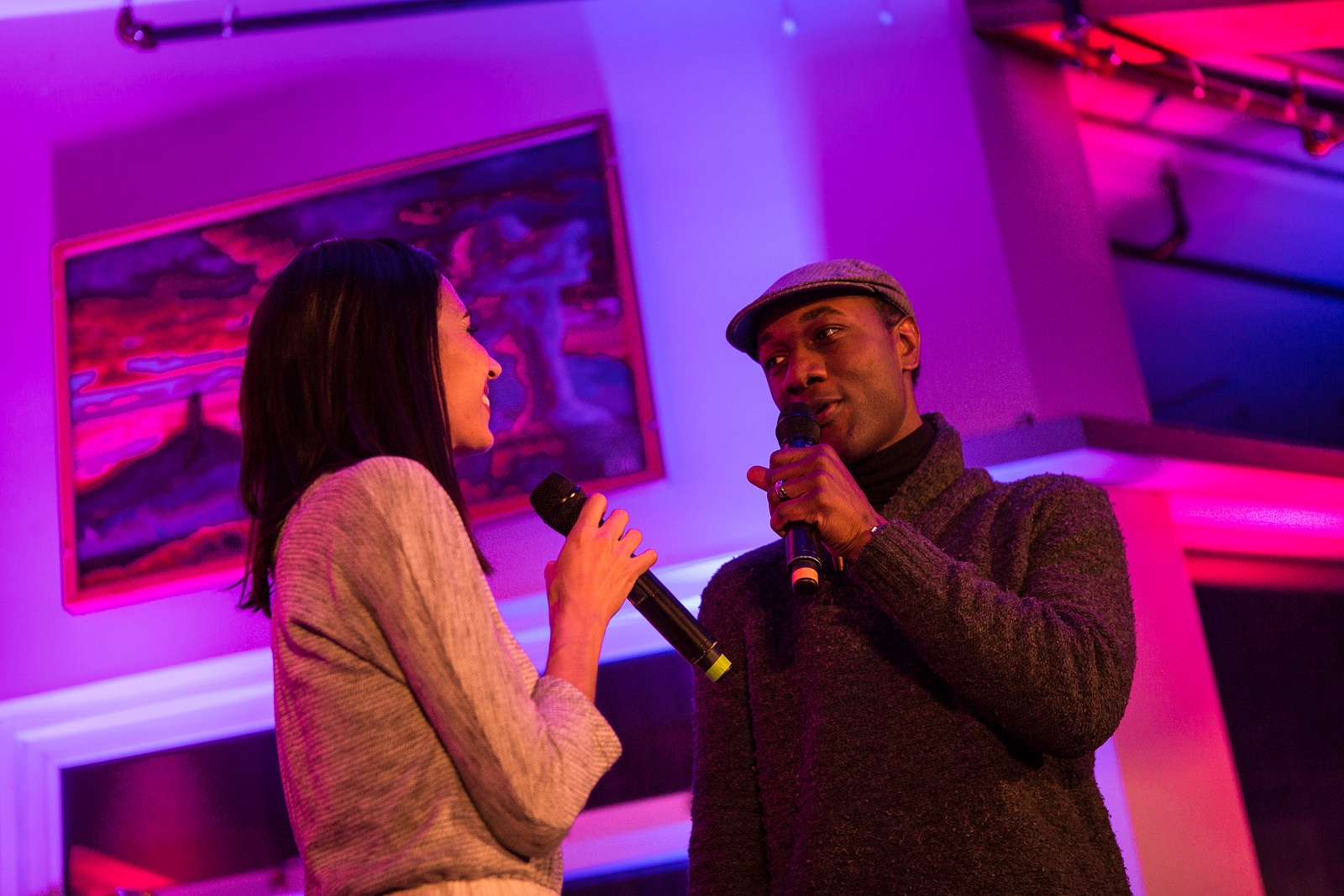 A late night lip-sync event at TEDActive 2015. Photo: Marla Aufmuth/TED