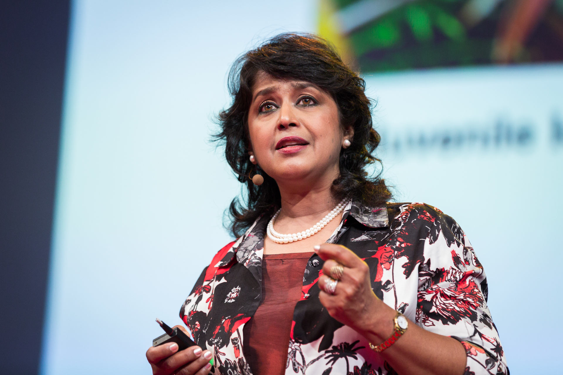 Ameenah Gurib-Fakim was just sworn in as the first female president of Mauritius. A TEDGlobal 2014 speaker, she tells us how this happened and what she plans to do while in office. Photo: James Duncan Davidson/TED