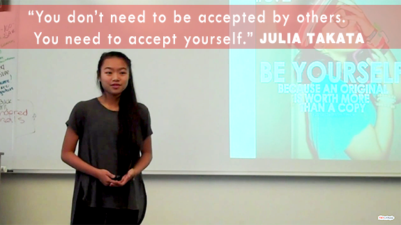 Julia Takata TED-Ed Club presentation