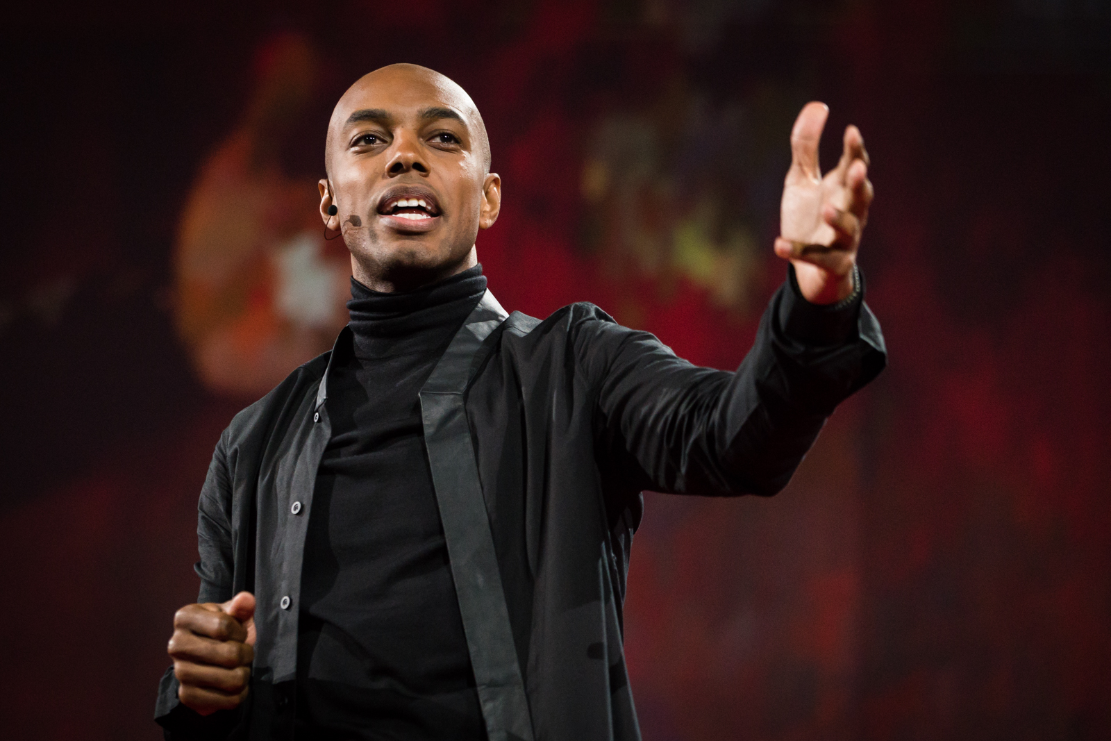 Casey Gerald speaks at TED2016 - Dream, February 15-19, 2016, Vancouver Convention Center, Vancouver, Canada. Photo: Bret Hartman / TED