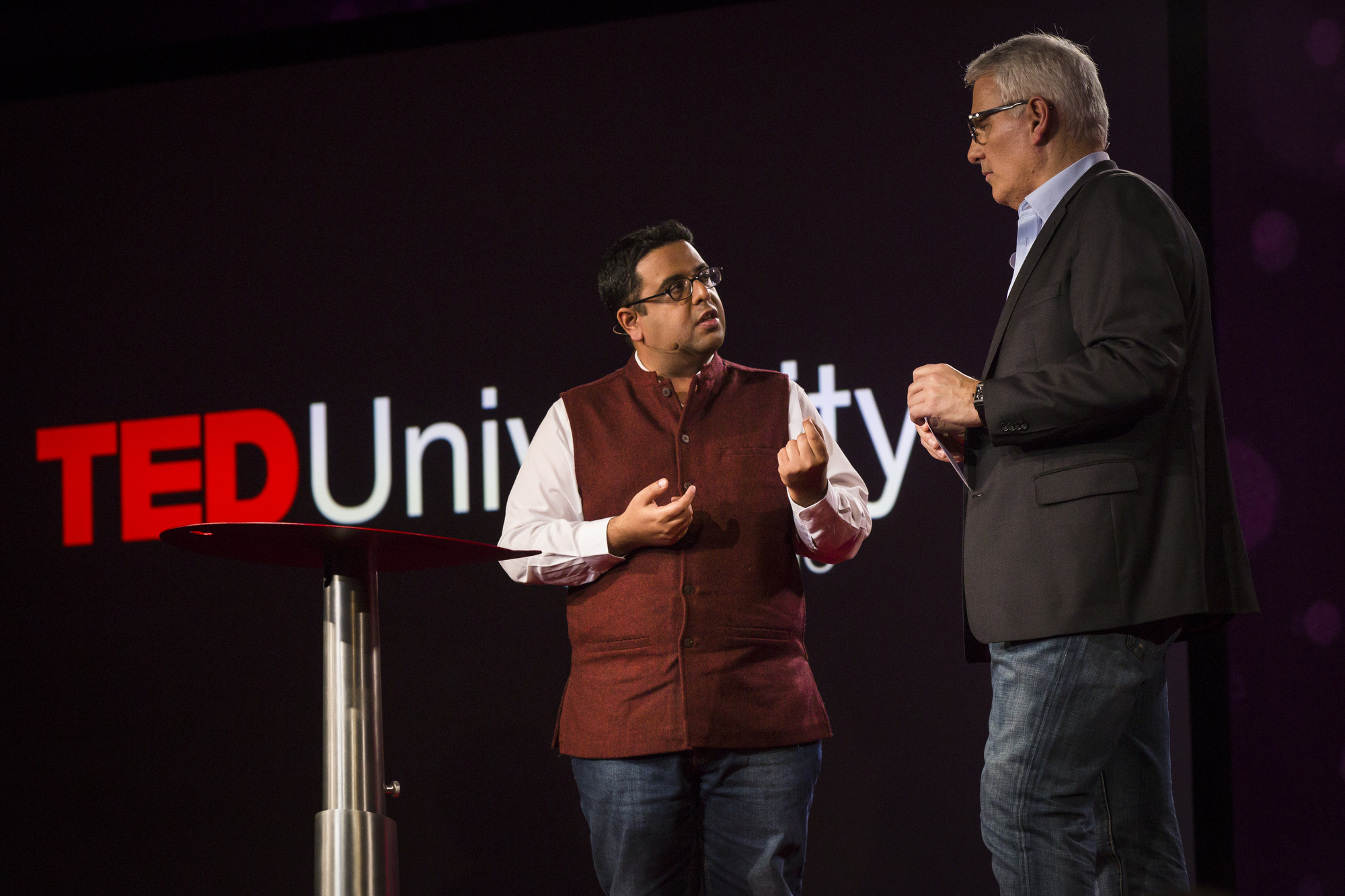 Nikhil Pahwa at TED University. TED2016. February 15-19, 2016, Vancouver Convention Center, Vancouver, Canada. Photo: Ryan Lash / TED
