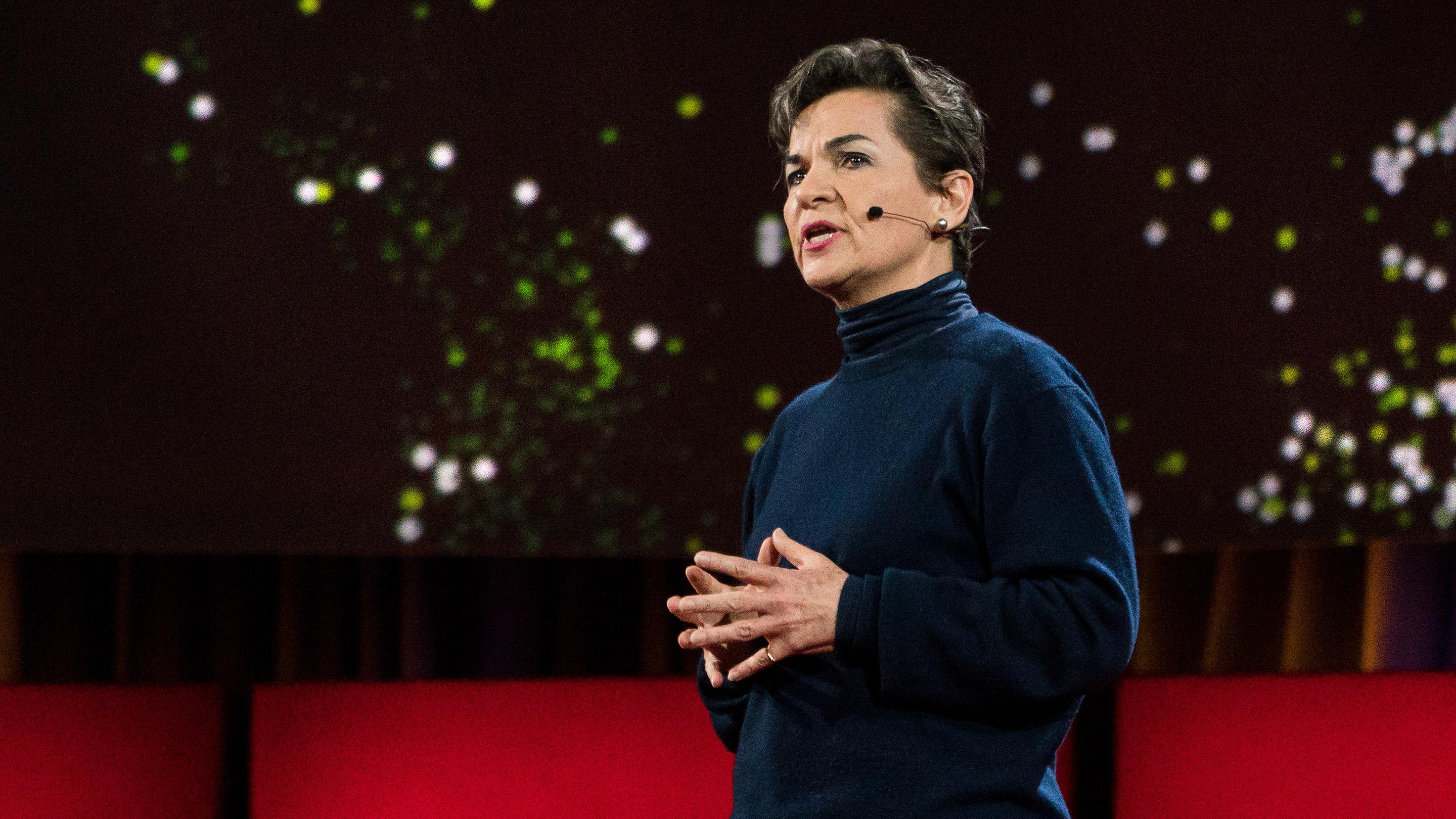 10 years after Al Gore gave his eye-opening TED Talk about global warming, the UN's Christiana Figueres described the first global effort to fight it. Photo: Bret Hartman