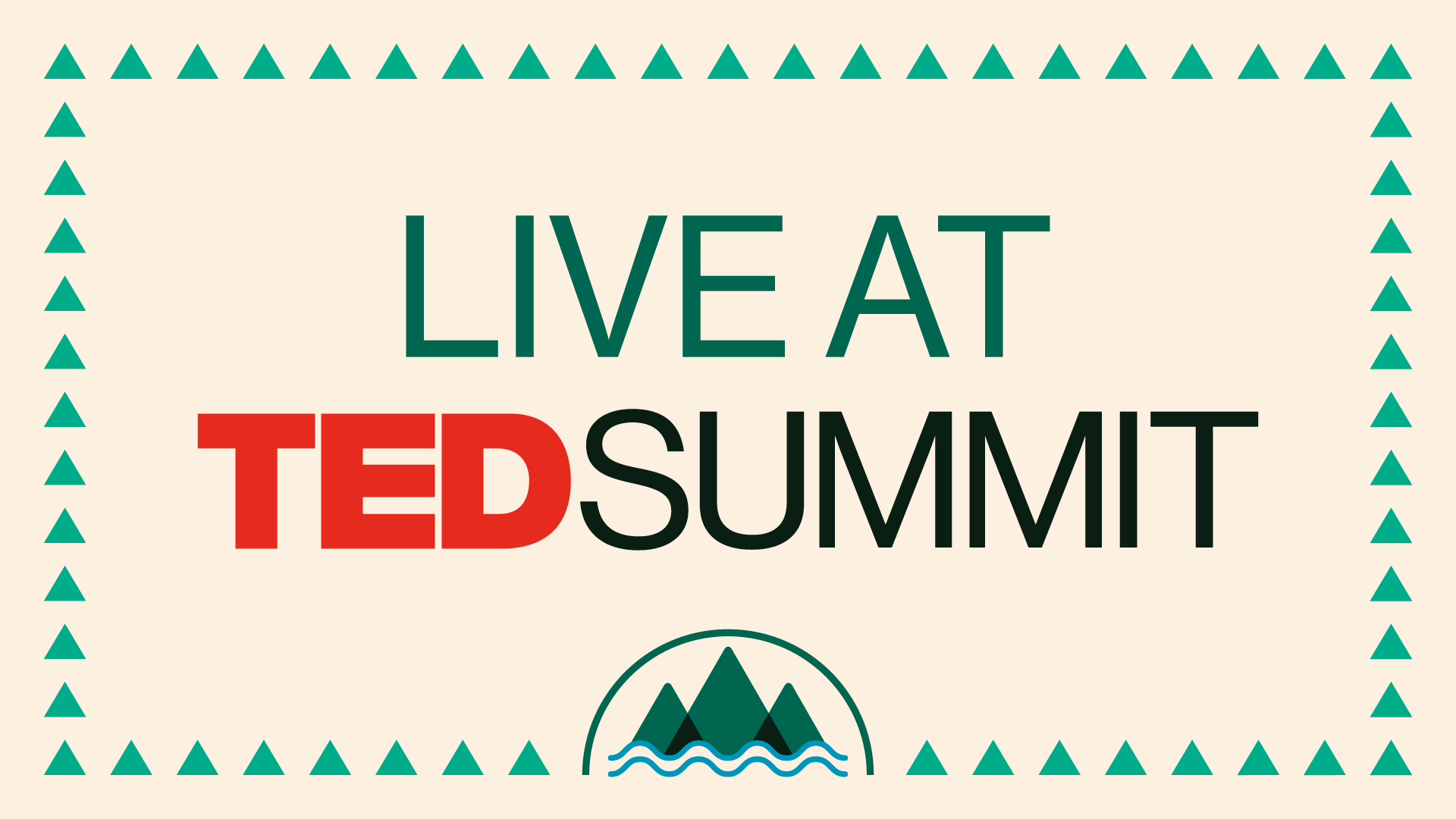 Live at TEDSummit