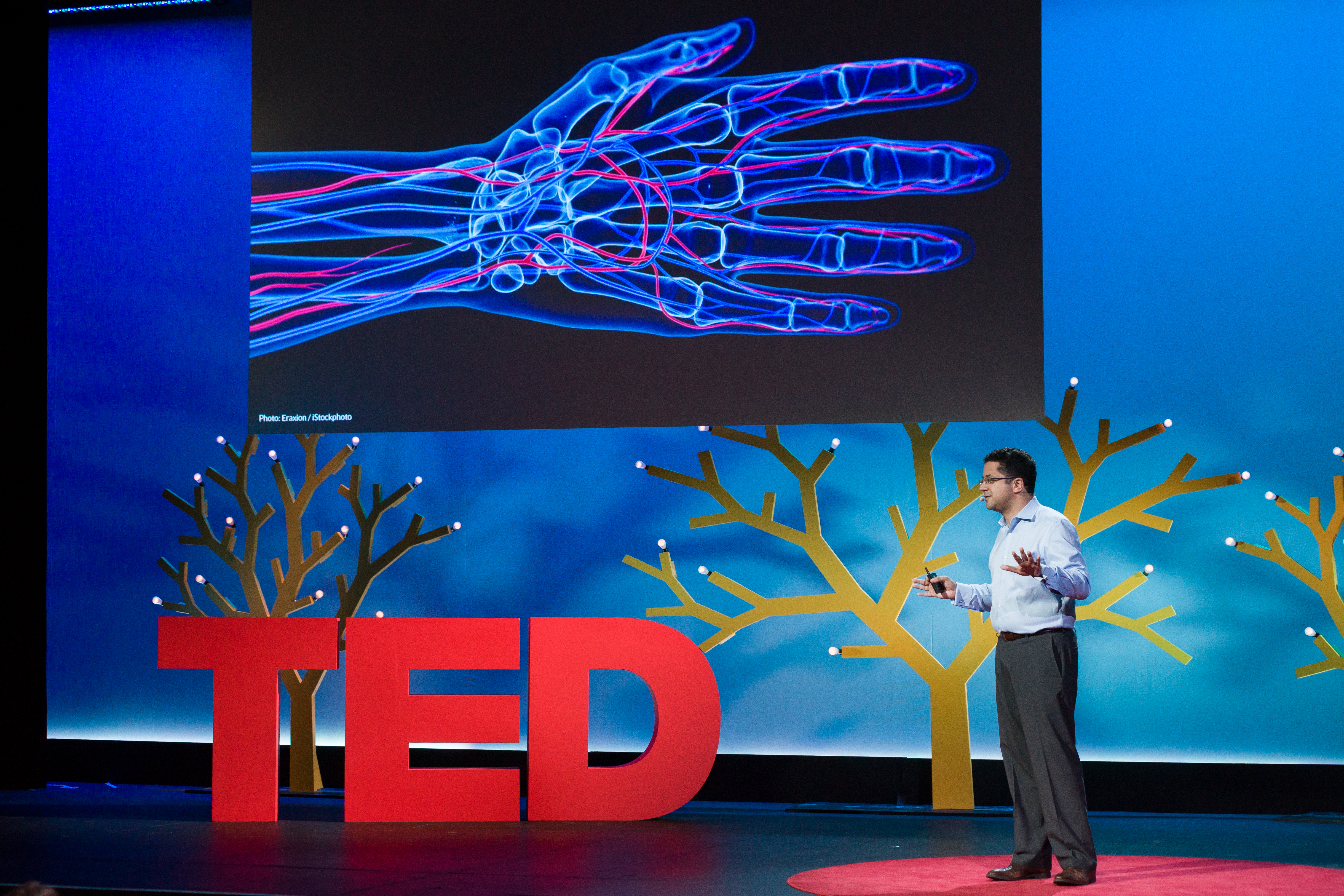Wanis Kabbaj speaks at TED@UPS - September 15, 2016 at SCADshow, Atlanta, Georgia. Photo: Jason Hales / TED