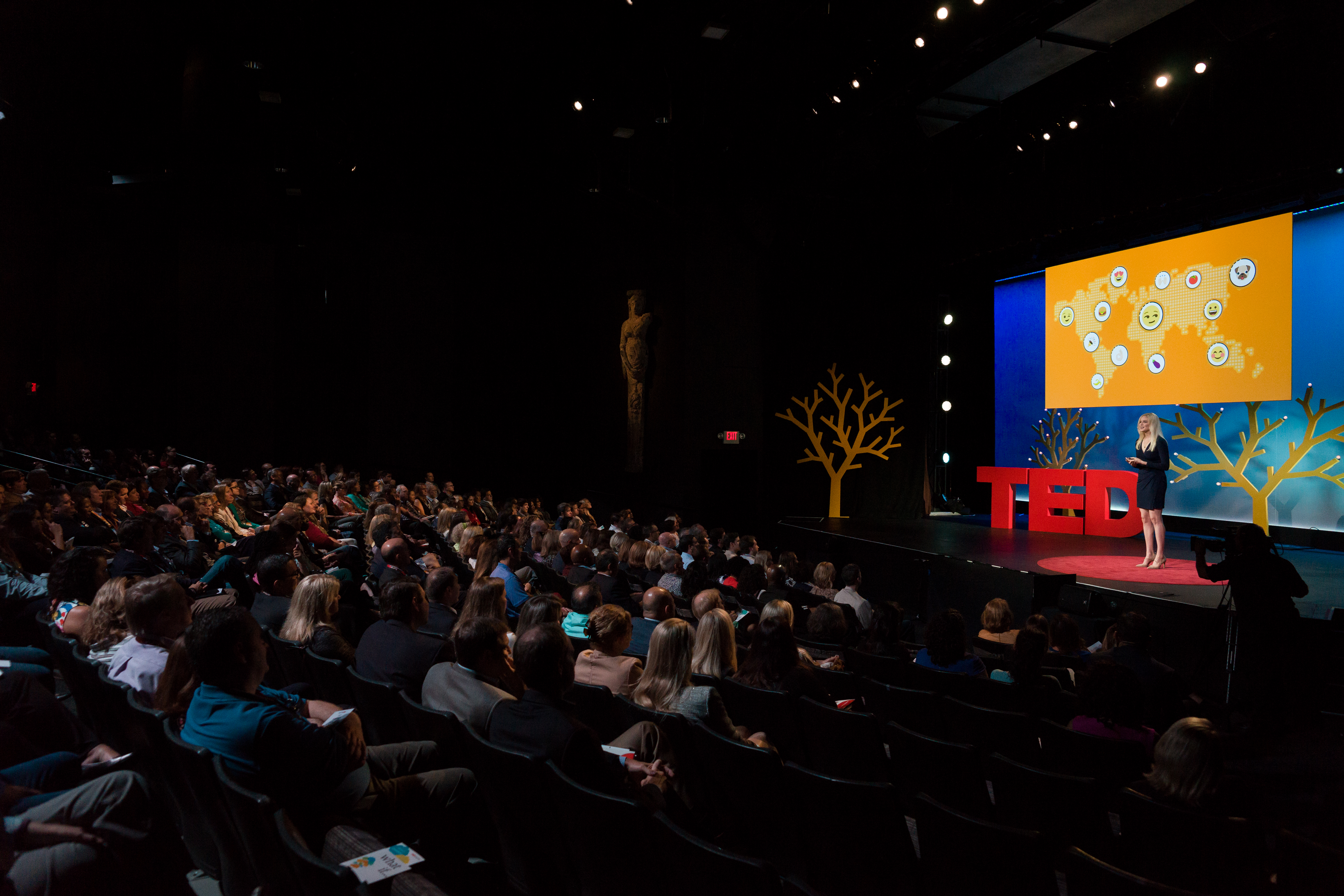 Jenna Schilstra speaks at TED@UPS - September 15, 2016 at SCADshow, Atlanta, Georgia. Photo: Jason Hales / TED