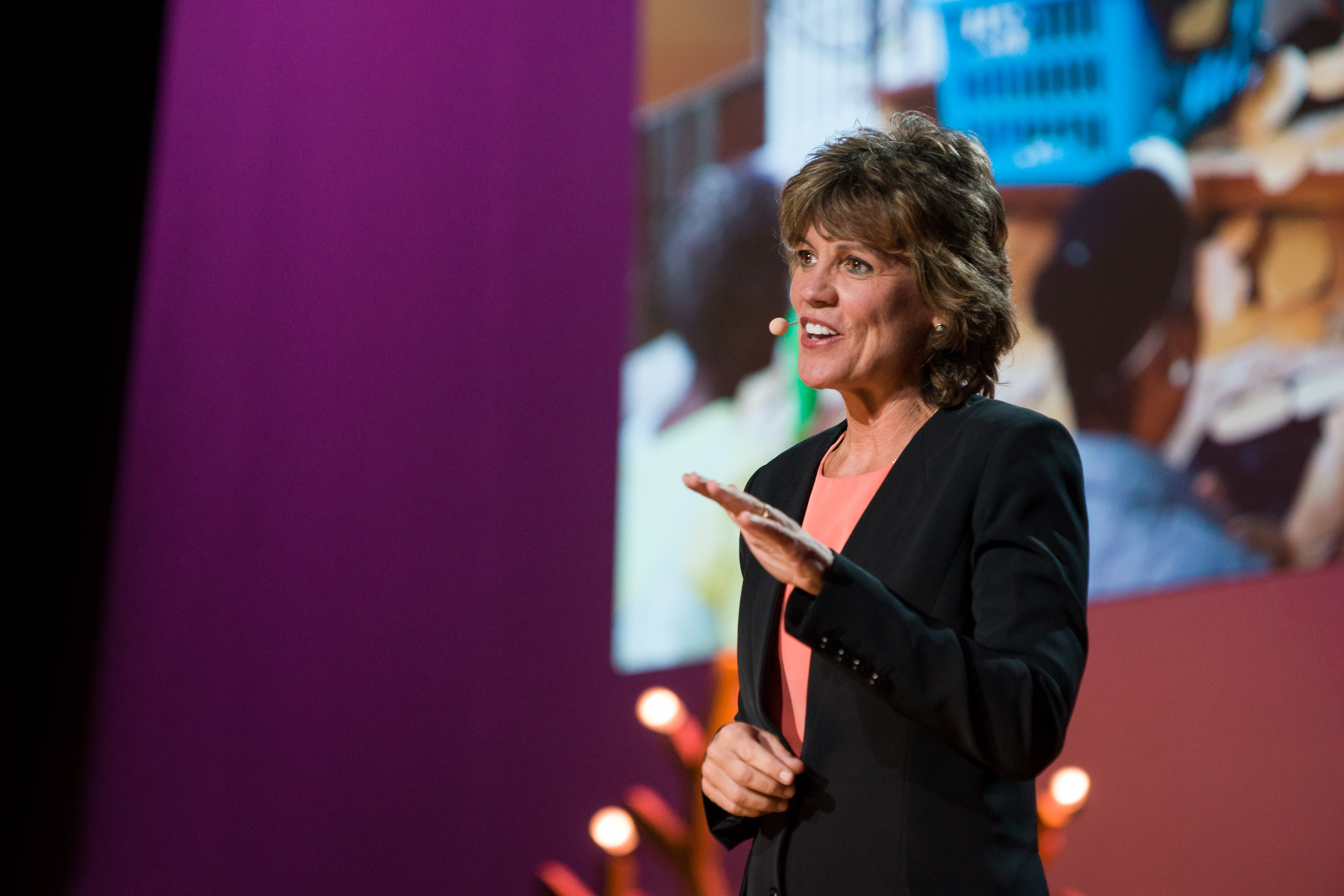 Romaine Seguin speaks at TED@UPS - September 15, 2016 at SCADshow, Atlanta, Georgia. Photo: Jason Hales / TED
