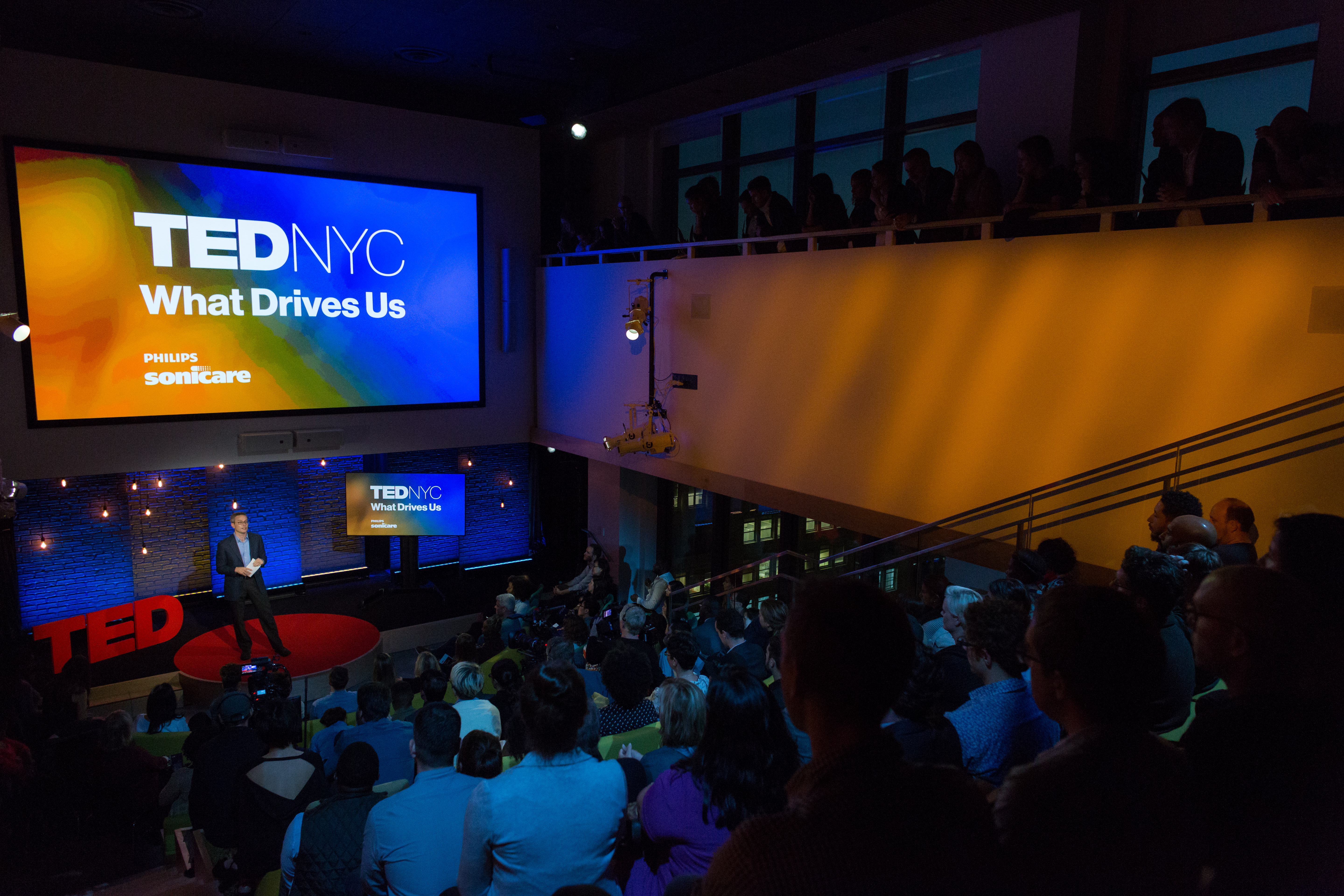 Host David Biello speaks at TEDNYC -What Drives Us, October 5, 2016, New York, NY. Photo: Ryan Lash / TED