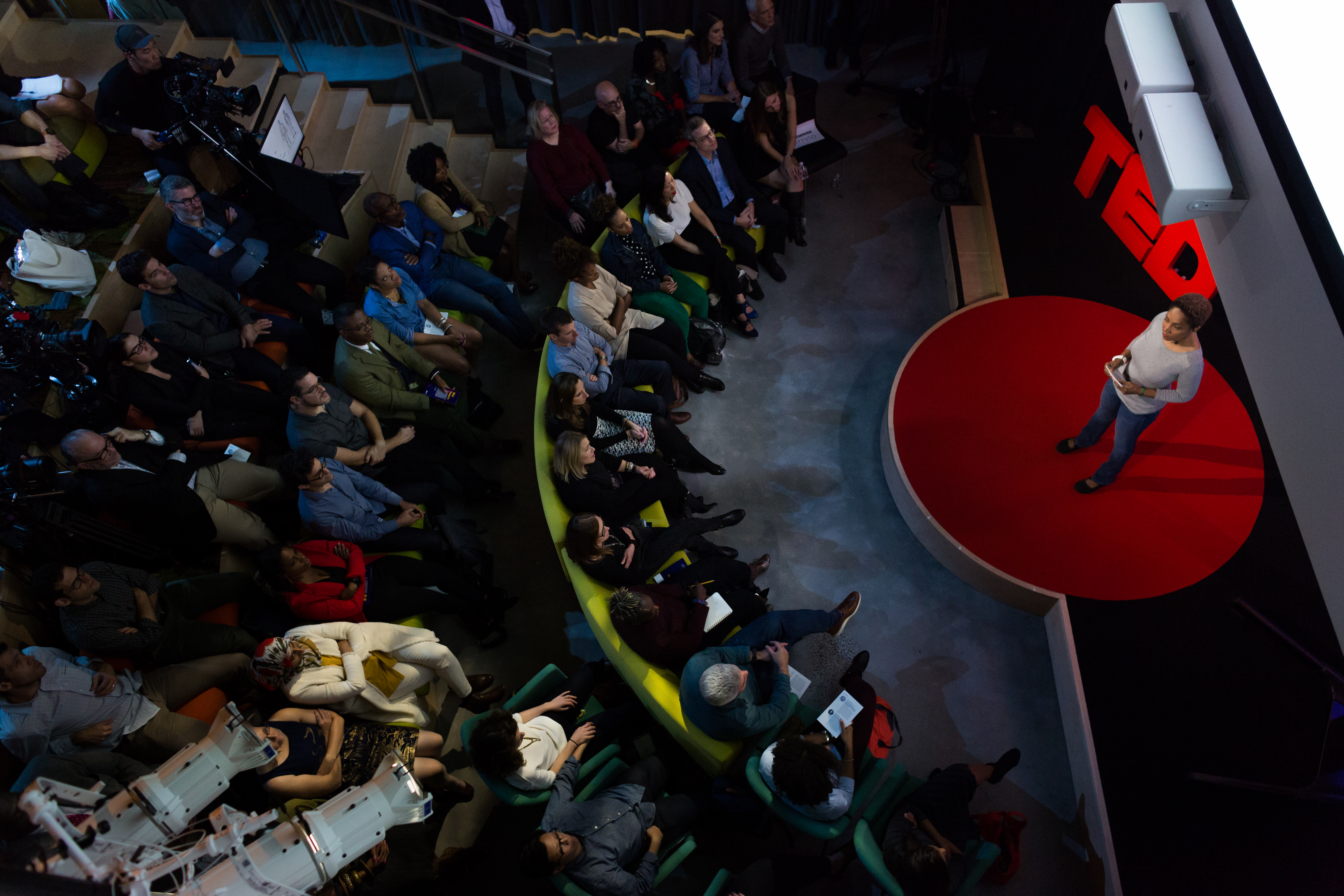 Olivia Affuso speaks at TEDNYC -What Drives Us, October 5, 2016, New York, NY. Photo: Ryan Lash / TED