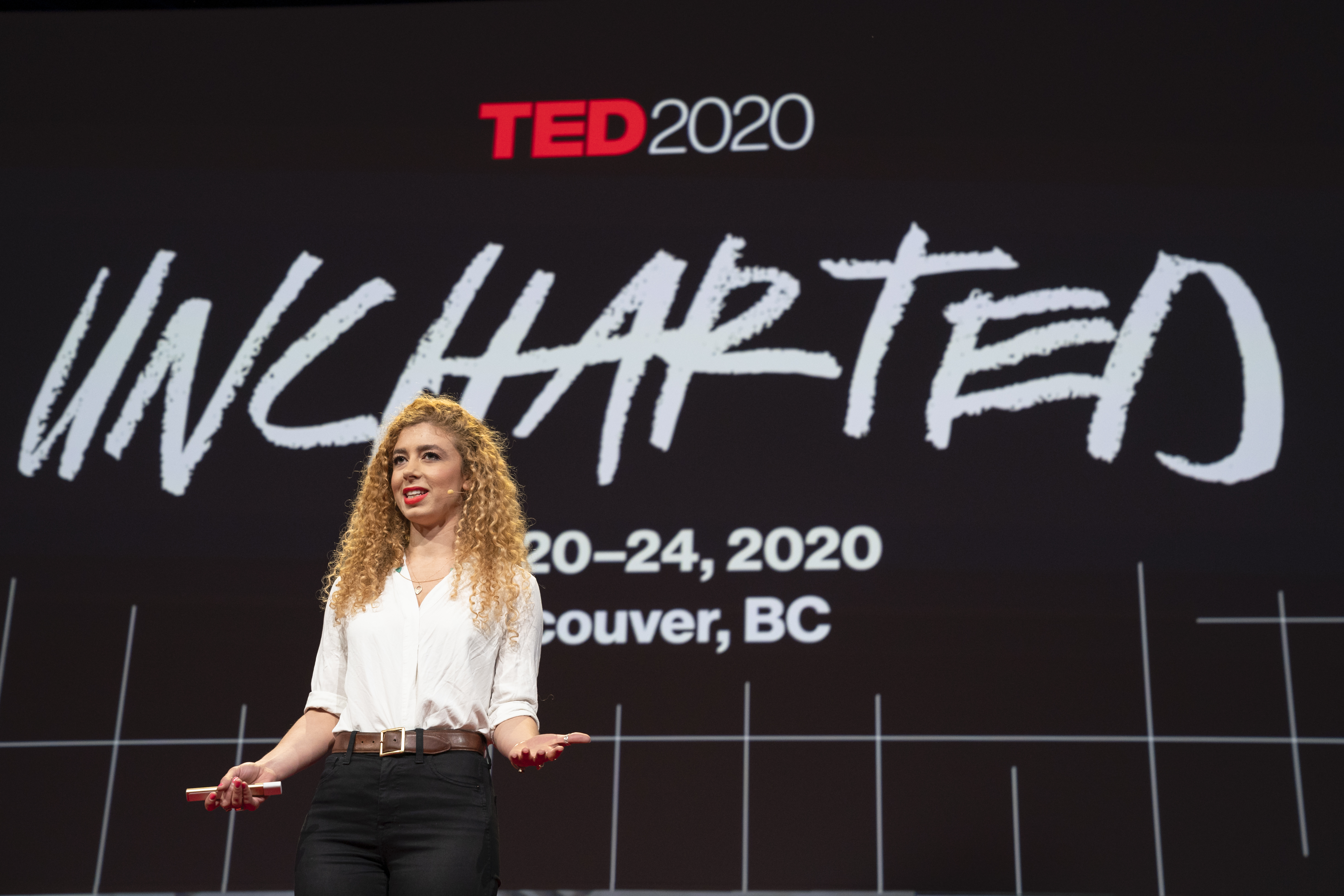 TED's own Cloe Shasha speaks at TED2019