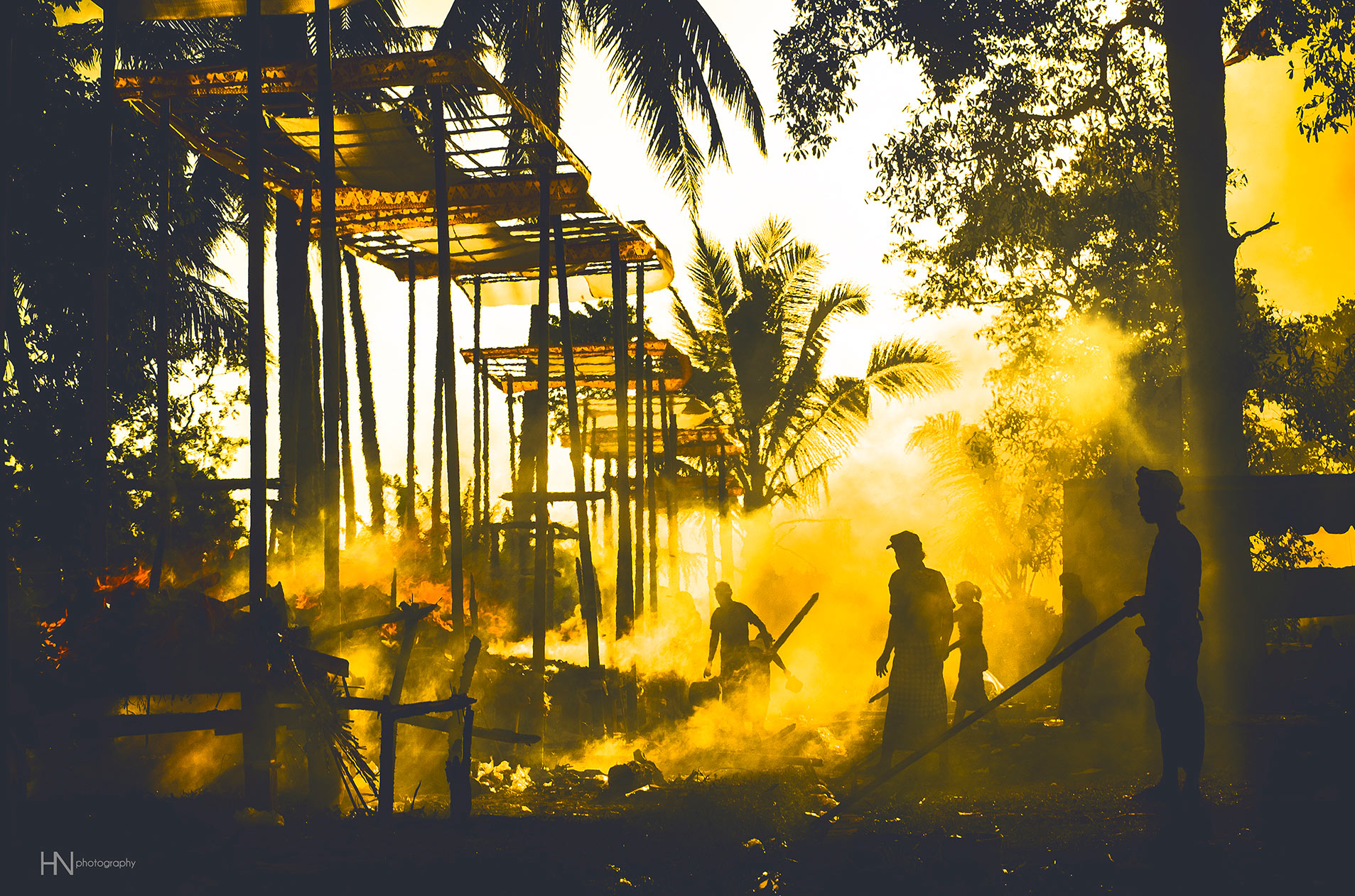 The smoking remnants of a. Photo by trezy humanoiz/Flickr.