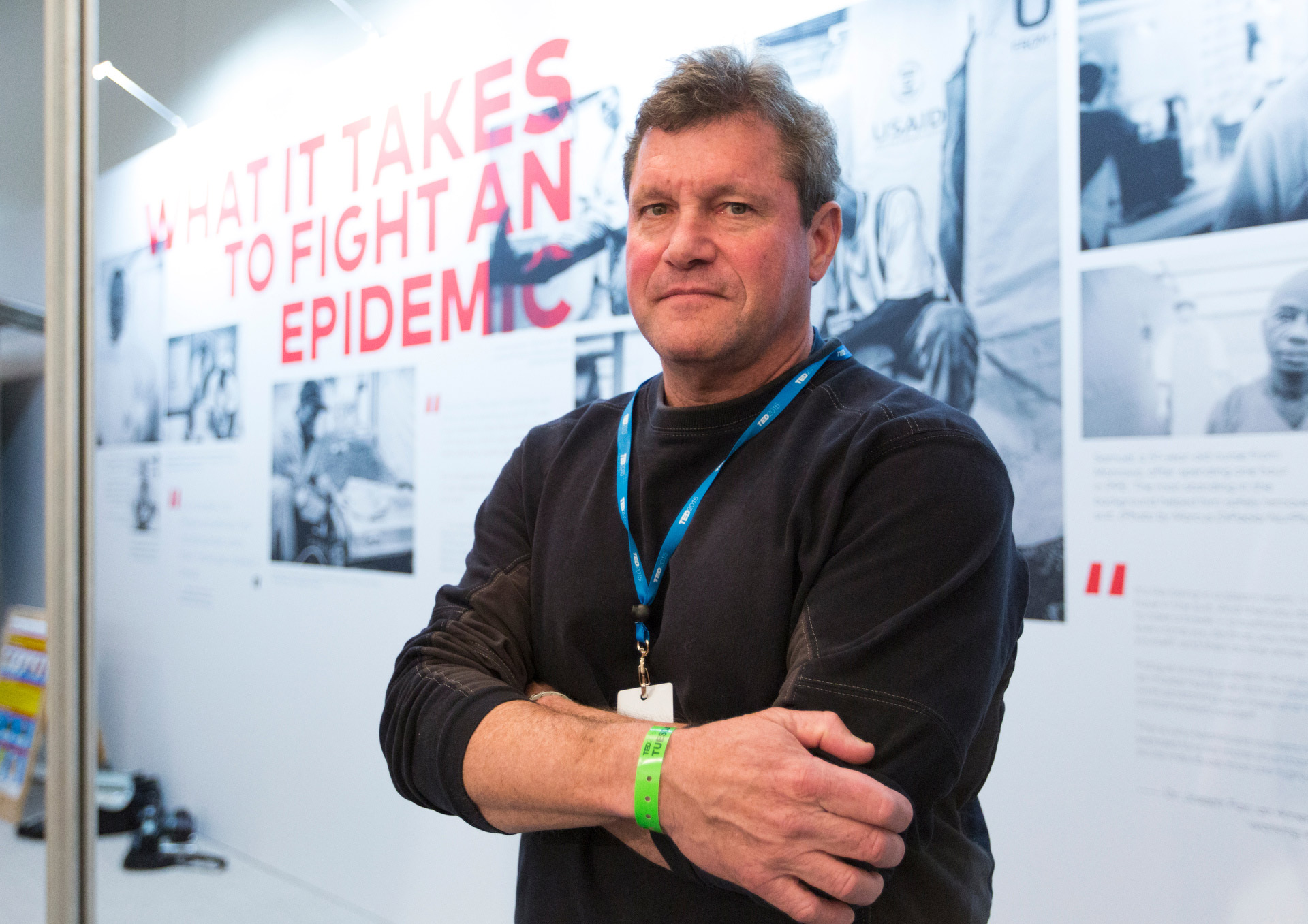 Dr. Steven Whiteley at TED2015. Photo by Ryan Lash