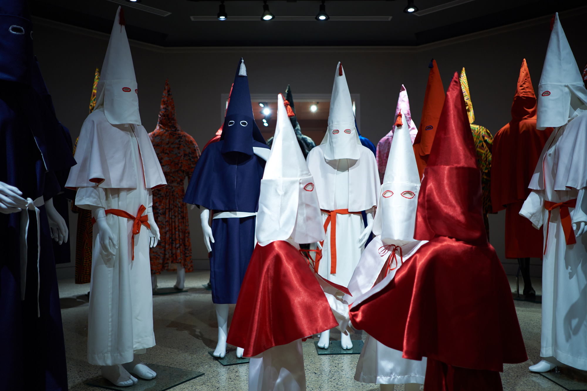 Lot - KU KLUX KLAN ROBE, HOOD, AND BELT